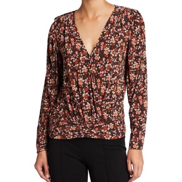 Ramy Brook Ivanna floral top - Picture 1 of 10